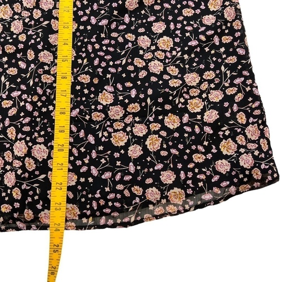 Rachel Zoe Moody Floral Oversized Ruffle Puff Sleeve Size S - Picture 8 of 12